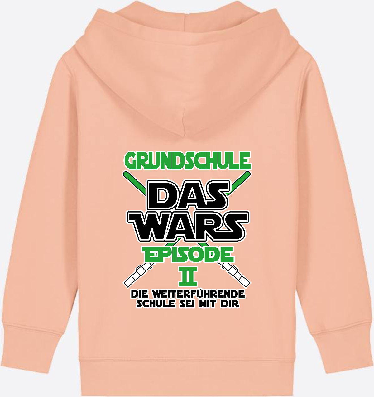 Zip-Hoodie Schulwechsel: Grundschule Das Wars Episode 2 - Fraiche Peche