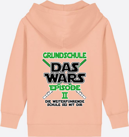 Zip-Hoodie Schulwechsel: Grundschule Das Wars Episode 2 - Fraiche Peche